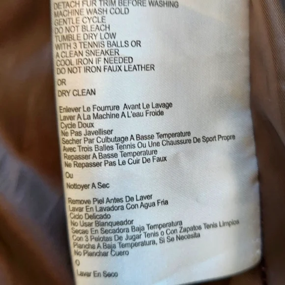 Women's Michael Kors down blend fur trimmed gold hooded puffer jacket SZ… - Picture 10 of 13